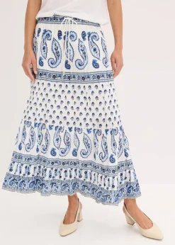 Jupe longue 100% coton