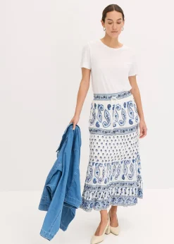 Jupe longue 100% coton