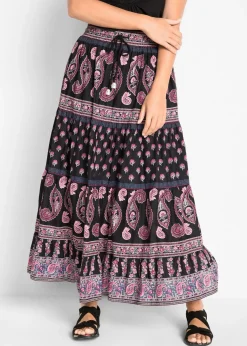 Jupe longue 100% coton