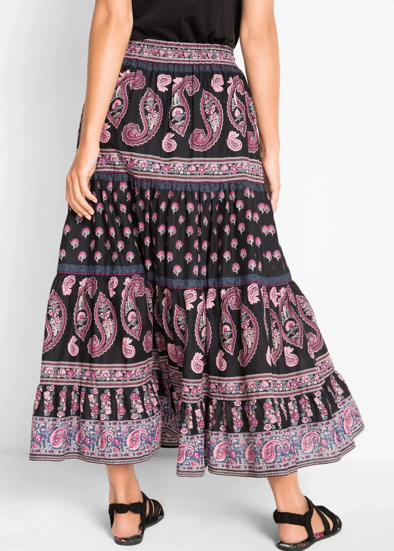 Jupe longue 100% coton