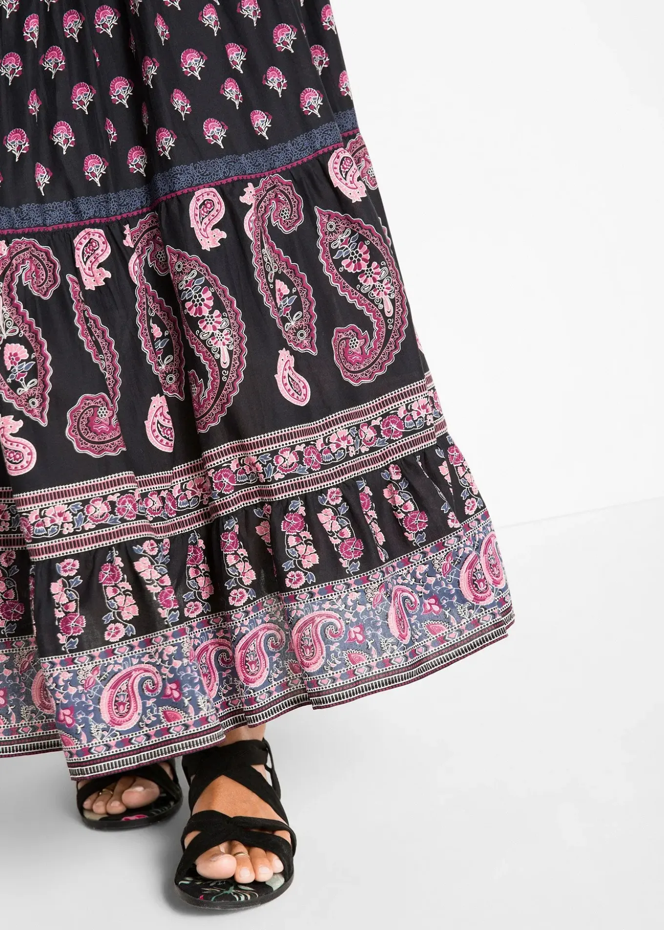 Jupe longue 100% coton