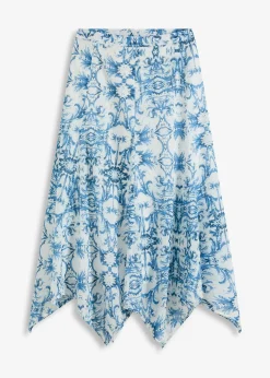 Jupe longue à pointes