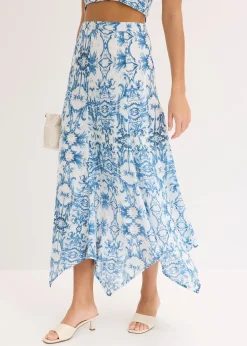 Jupe longue à pointes