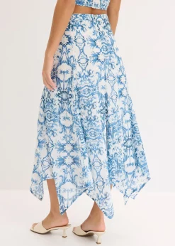 Jupe longue à pointes