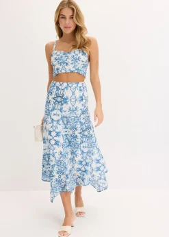 Jupe longue à pointes