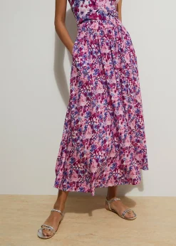 Jupe longue 100% viscose