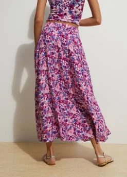 Jupe longue 100% viscose