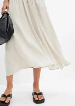 Jupe longue avec ceinture (ens. 2 pces)