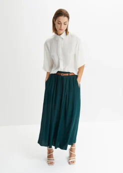 Jupe longue avec ceinture (ens. 2 pces)