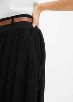 Jupe longue avec ceinture (ens. 2 pces)