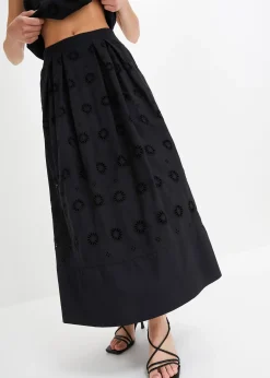 Jupe longue en coton