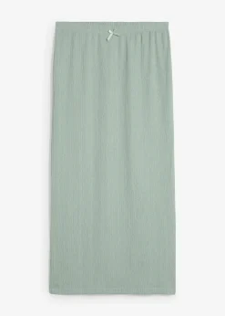 Jupe longue en crêpe léger