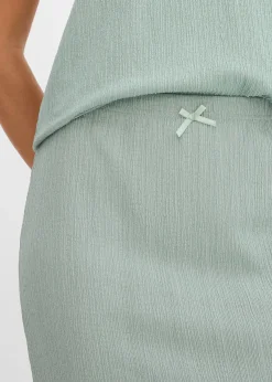 Jupe longue en crêpe léger