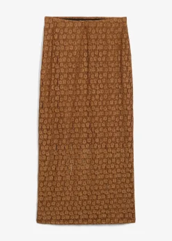 Jupe longue en dentelle