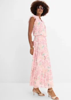 Jupe longue en mesh doux