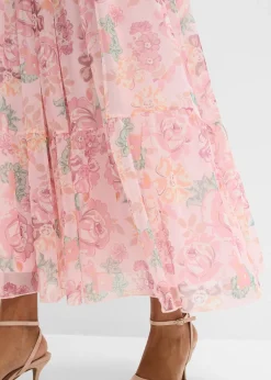 Jupe longue en mesh doux