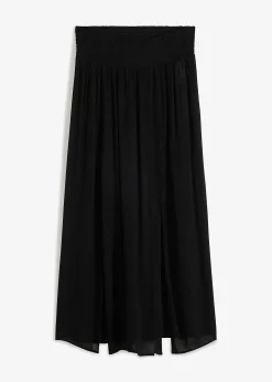 Jupe longue en viscose fluide