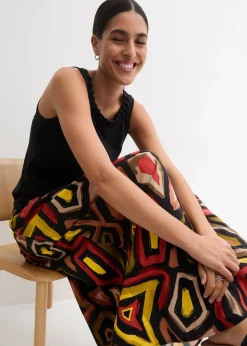 Jupe longue en viscose fluide