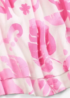 Jupe longue en viscose texturée