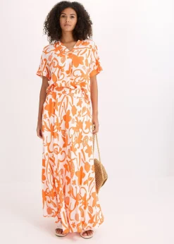 Jupe longue et fluide en viscose