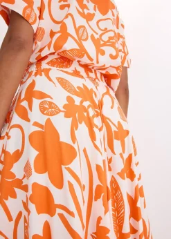 Jupe longue et fluide en viscose