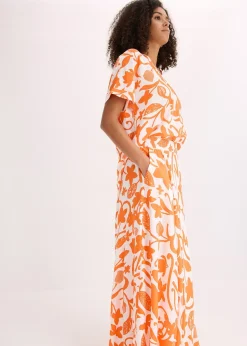 Jupe longue et fluide en viscose