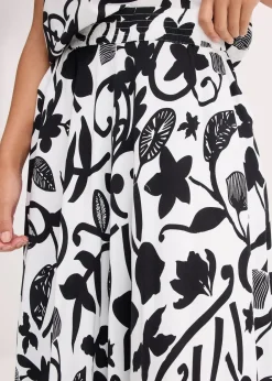 Jupe longue et fluide en viscose