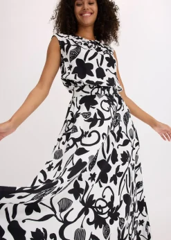 Jupe longue et fluide en viscose