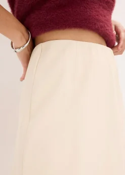 Jupe longue texturée