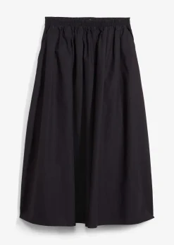 Jupe midi 100% coton