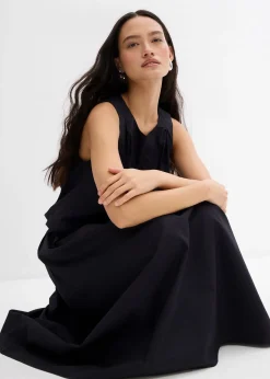 Jupe midi 100% coton