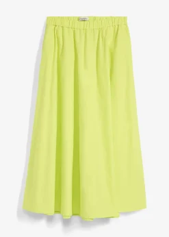 Jupe midi en lin majoritaire