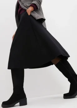 Jupe midi en Punto di Roma