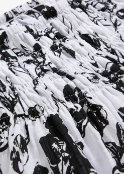 Jupe midi en viscose douce