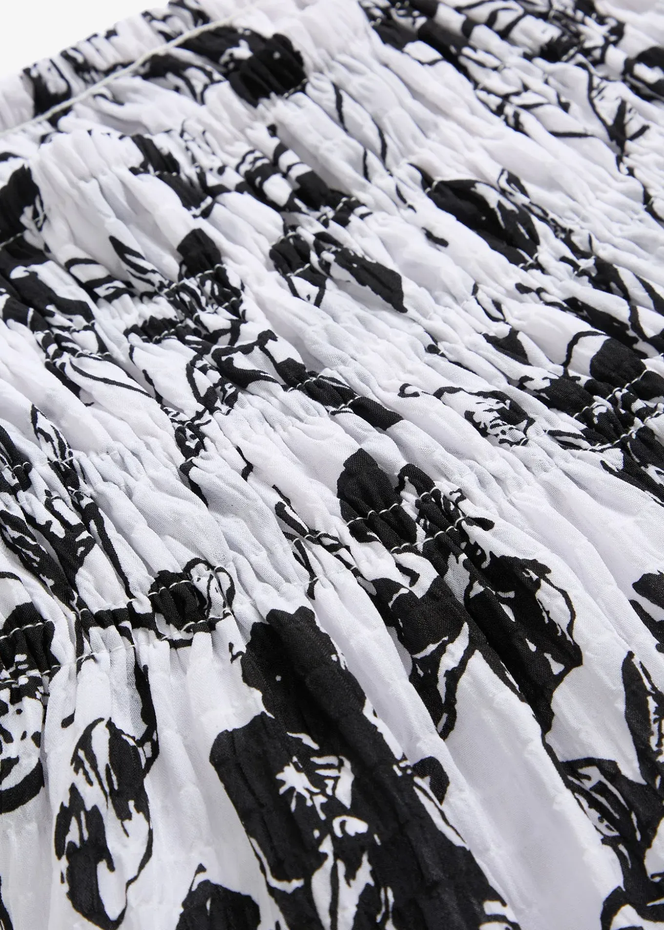 Jupe midi en viscose douce