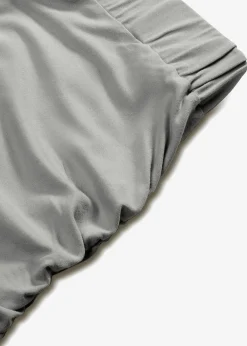 Jupe midi en viscose fluide