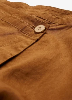 Jupe portefeuille 100 % lin