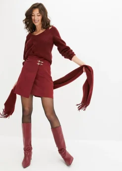 Jupe style portefeuille