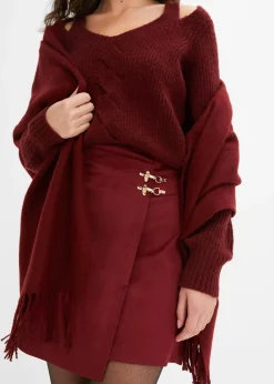 Jupe style portefeuille