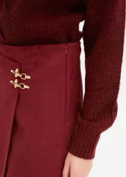 Jupe style portefeuille