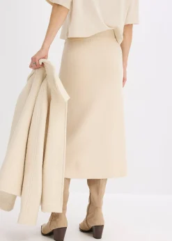 Jupe évasée en maille