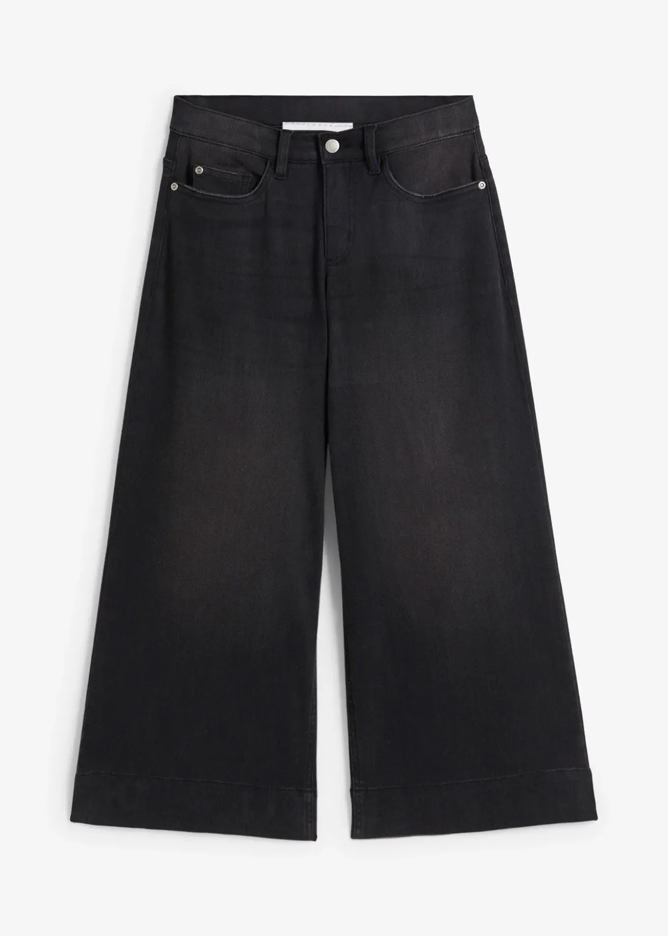 Jupe-culotte 7/8 en jean extensible ultra-doux