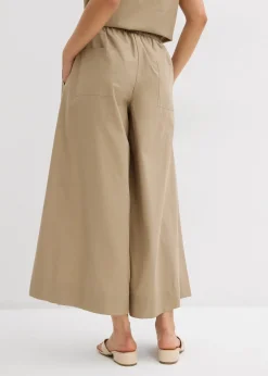 Jupe-culotte ample 100% coton