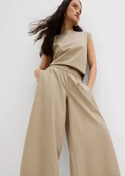 Jupe-culotte ample 100% coton