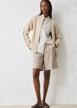 Jupe-culotte avec laine