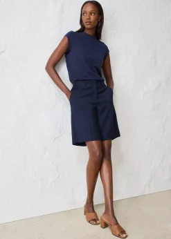 Jupe-culotte avec laine