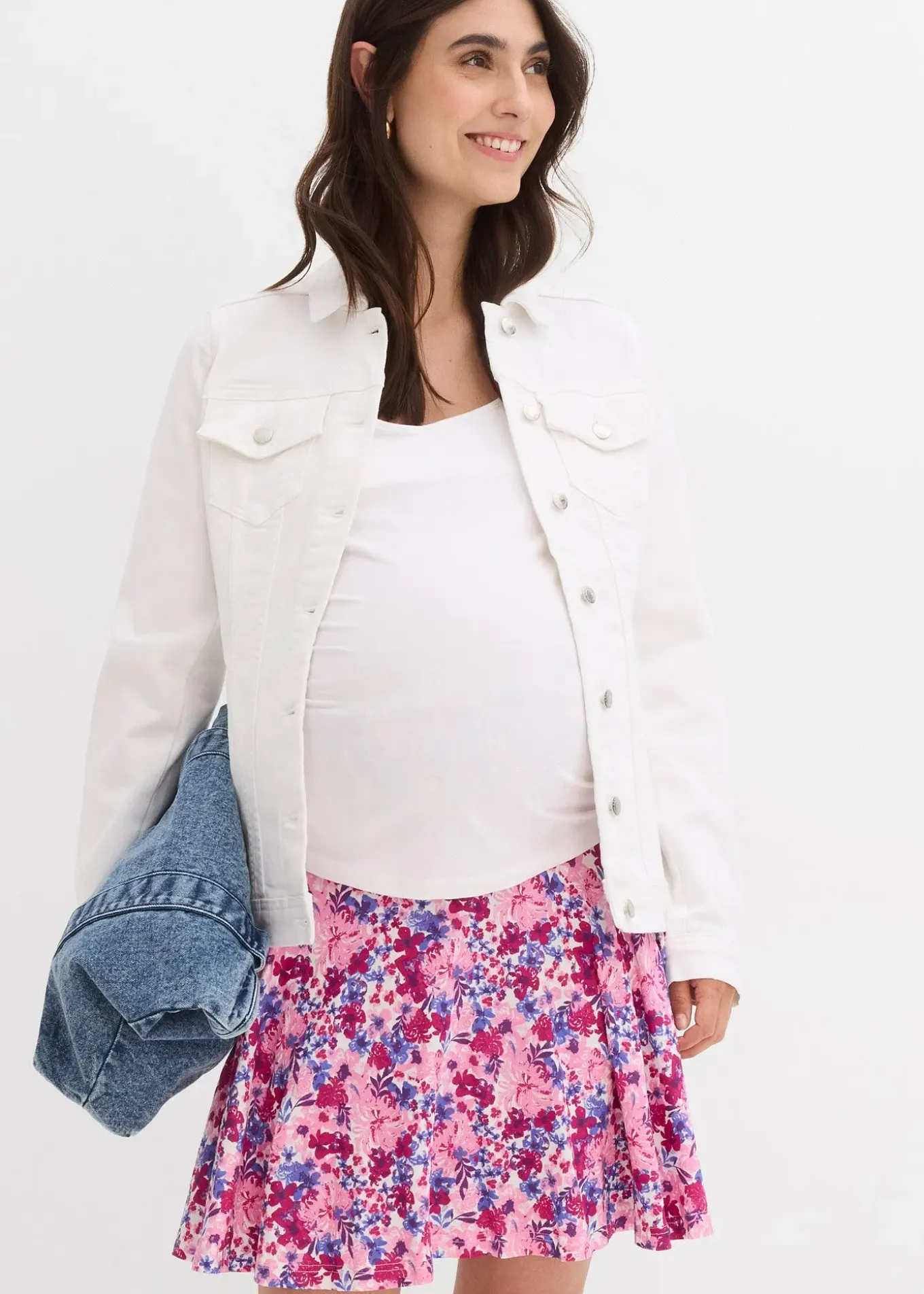 Jupe-culotte de grossesse en jersey