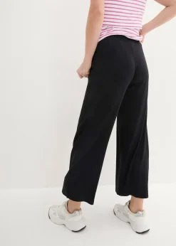 Jupe-culotte de grossesse ample en viscose douce