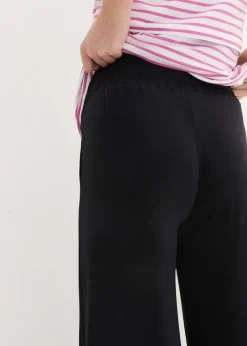 Jupe-culotte de grossesse ample en viscose douce