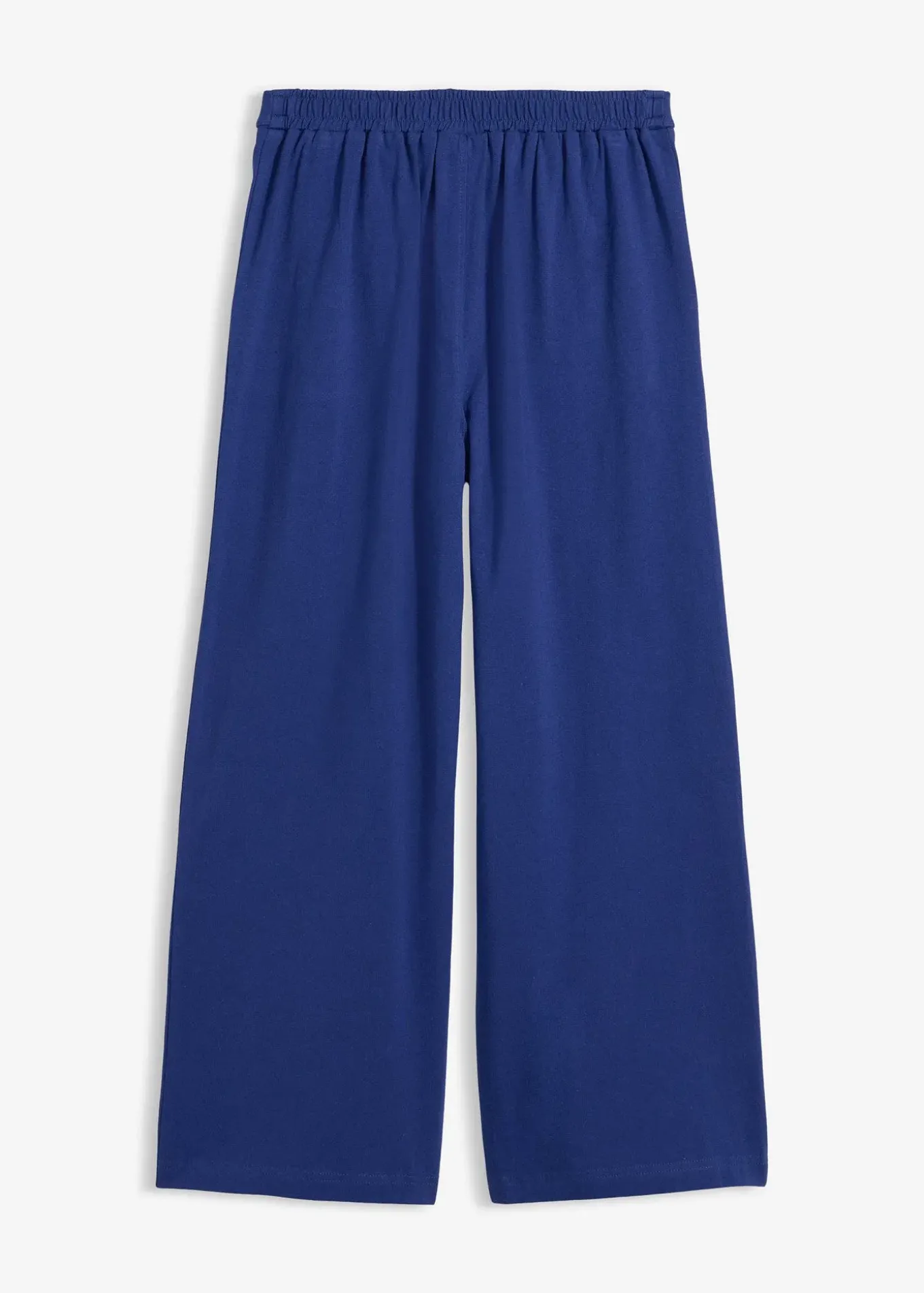 Jupe-culotte en coton avec taille élastiquée